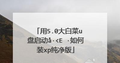 大白菜装机教程XP（从购买到安装，一步步教你如何装机并优化XP系统）