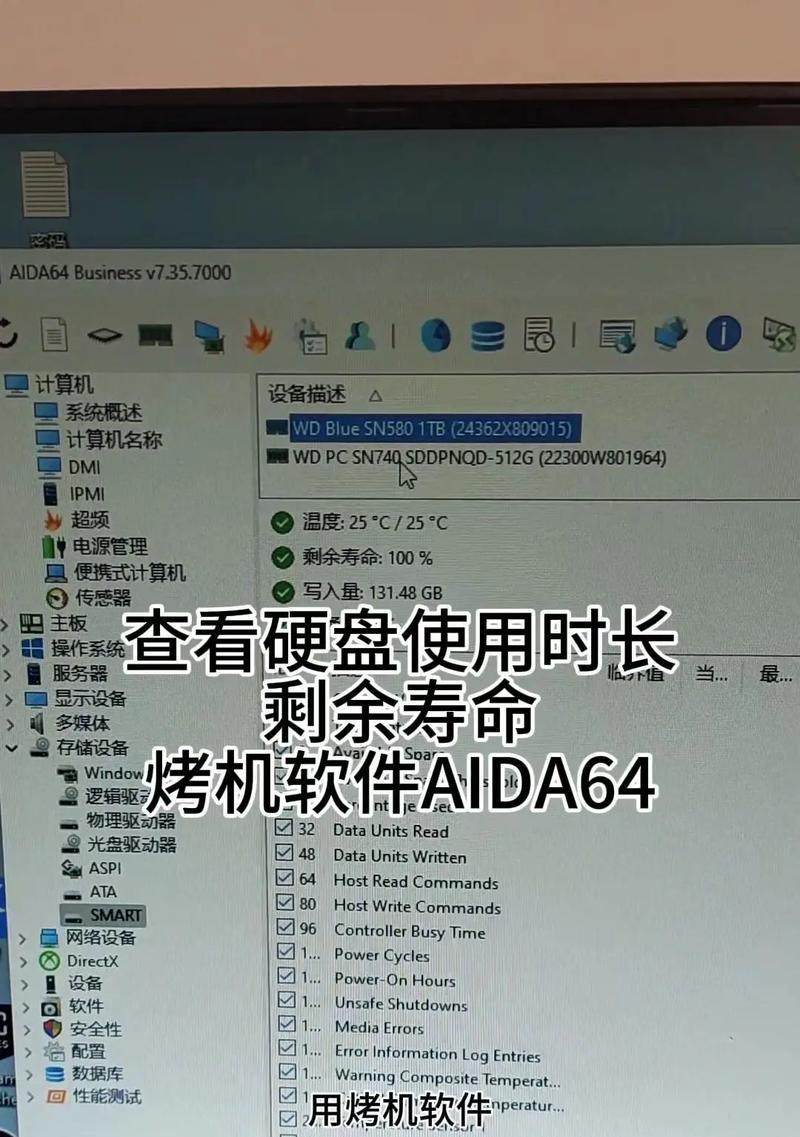 使用U盘启动MHDD进行硬盘检测（详细教程及操作步骤）
